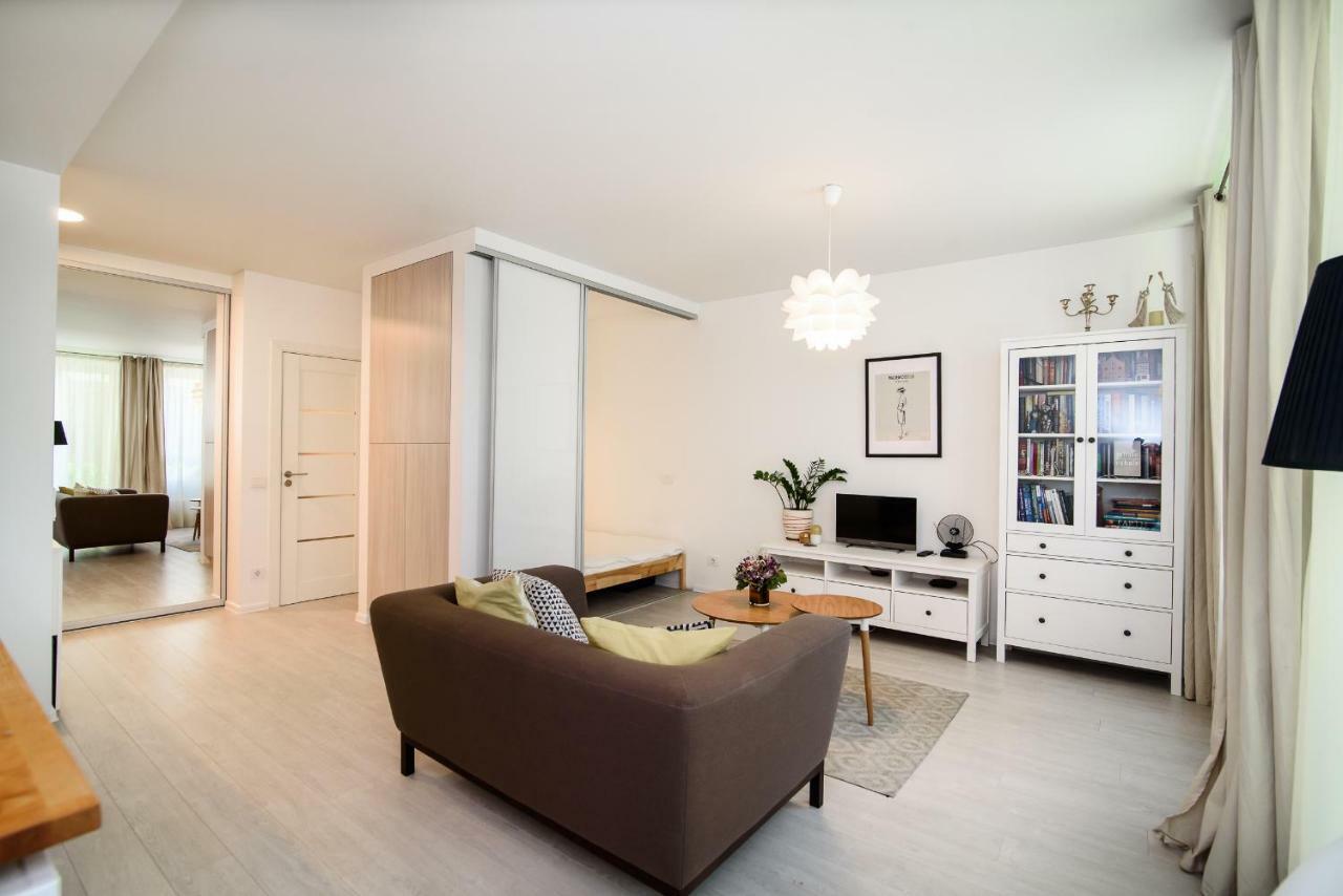 #Stayhere - Comfy & Stylish Studio With Green Patio Close To Old Town VNO Esterno foto
